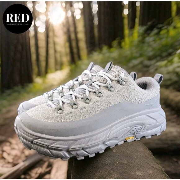 HOKA One One Tor Summit TP Hiking Trail Shoes Astral - Men's 9.5 / Women's 10.5 - Picture 2 of 14